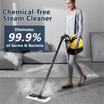 Nettoyeur vapeur polyvalent 1500w - nettoyeur vapeur � main portable multifonctionnel r�servoir 1l17 ...