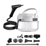 Nettoyeur vapeur portatif 1800w steam cleaner pour la maison 1700ml r�servoir deau pour fen�tres cuisine ...