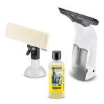 Nettoyeur de vitres - karcher - wv 1 plus d500 - aspiration sans traces - batterie lithium?ion 25 min ...