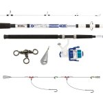 Combo p�che - home fit training - neuron - canne 210 cm - moulinet avec frein r�glable - accessoires ...