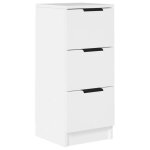 * new enfilade commode int�rieure - buffet blanc 30x30x70 cm classique - bois ding�nierie cl21606