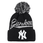 Bonnet de ski - new era - ch bobblescript 2 neyyan otc - acrylique - gris et noir Bonnet de ski - new era - ch bobblescript 2 neyyan otc - acrylique - gris et noir