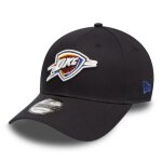 Casquette - new era - oklahoma city thunder - 9forty ajustable - bleu marine - emblme brod