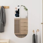 New * miroir mural 30x70 cm verre ovale chy586506 New * miroir mural 30x70 cm verre ovale chy586506