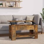 New table basse bar contemporaine chêne fumé 101x49x52 cm bois dingénierie 22732 New table basse bar contemporaine chêne fumé 101x49x52 cm bois dingénierie 22732