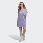 Robe - adidas - new trfteedress - couleur principale: violet - couleur(s): blanc - genre: femme