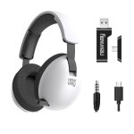 Newway nh251 casque audio sans fil - mode wifi 2. 4 ghz / bt / jack 3. 5mm - usb / usb - c - pour pc ...