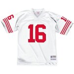 Maillot nfl - mitchell & ness - san francisco 49ers - joe montana - 100% polyester - manches courtes