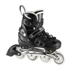 Nh10905 4 en 1 led noire taille l(39 - 42) patins � roulettes avec dimensions ski de hockey extr�me nils ...