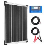 Nicesolar panneau solaire monocristallin 20 w 12 v pour charge denergie 1224 v independant du reseau ...