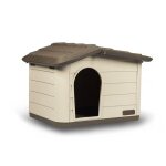 Niche pour chien - princess media - mp bergamo - taille m / l - ext�rieur - beige mocaccino