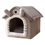 Niche dint�rieur moelleuse pour chiens et chats de petite moyenne et grande taille avec coussin amovible ...