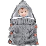 Nid dange - rock - gris - 0 - 12 mois - 70x35cm - capuche