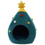 Nid de nol pour chat niche igloo cabane cachette adorable niche pour petit chien ou lapin