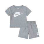 Nike kids club tee and short set