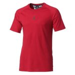 Nike maillot de basketball 23 alpha dry ss top - homme - rouge Nike maillot de basketball 23 alpha dry ss top - homme - rouge