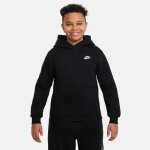 Hoodie - nike sportswear club fleece - noir - 80% coton / 20% polyester - enfant