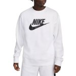 Nike sportswear club fleece - sweat molletonn� homme blanc