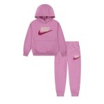 Nike surv�tement club chenille rose - 36n385 - acg