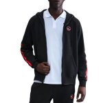Nike sweat � capuche et zip club noir - ih4285 - 010