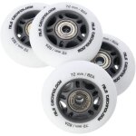 Nils extreme pesport roues de roller blade avec roulements abec9
