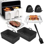 Ninja accessoires air fryer - accessoires pour friteuse air pour af300eu af400eu et 76l - 95l sans bpa ...