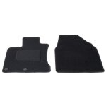 Tapis de sol avant pour nissan qashqai j10 (2006 - 2013) - sur mesure - lot de 2 - tapis voiture