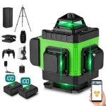 Niveau laser - hgline - 16 lignes 4x360� - vert - port�e 25m - auto - nivellement �1mm / 7m