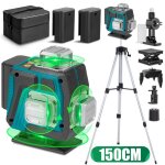 Niveau laser 16 lignes lk - 818 4x 360 en croix faisceau bleu + trépied 150cm - hgline - 2x 3ah batteries ... Niveau laser 16 lignes lk - 818 4x 360 en croix faisceau bleu + trépied 150cm - hgline - 2x 3ah batteries ...