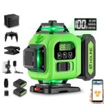 Niveau laser 360 4d 16 lignes laser horizontal vertical - hgline - 2x 6ah batteries Niveau laser 360 4d 16 lignes laser horizontal vertical - hgline - 2x 6ah batteries
