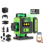 Niveau laser 360 4d 16 lignes laser horizontal vertical doutil - hgline - 2x 6ah batteries Niveau laser 360 4d 16 lignes laser horizontal vertical doutil - hgline - 2x 6ah batteries