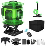 Niveau laser en 4 x 360 4d 16 lignes auo - quilibrage du niau laser vert rotatif outil de niveau vertical ... Niveau laser en 4 x 360 4d 16 lignes auo - quilibrage du niau laser vert rotatif outil de niveau vertical ...