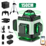 Niveau laser - hgline - hgline - 4d 16 lignes - auto - nivellement �1mm / 7m - t�l�commande & tr�pied ...