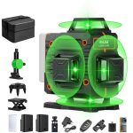Niveau laser chantier autonivelant 4 x 360 vert 4d 16 lignes lazer niveaux niveau laser 360 autonivelant ...
