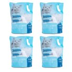 Nobleza litire pour chats silice gel 4 x 3. 8l