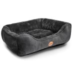 Nobleza - pannier chien panier pour chiens moyen taille noir 67x57cm
