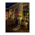 Noel guirlande lumineuse electrique chelle avec le pre nol 8 modes fonction mmoire minuteur tanche ...