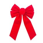 No�l noeud de velours 23cm x 33cm grands arcs de porte rouges arc darbre de no�l arc de no�l emballage ...