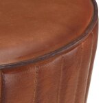 Promotion de no�l tabouret de bar - sarazyj - chaise haute - marron cuir v�ritable fr621