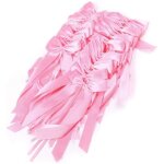 Noeud ruban - mariage - dcoration voiture - rose - 50pcs rose rose tulle