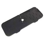 (noir 1pc) tapis de protection en silicone pour robinet de cuisine pour évier égouttoir éponge pliable ... (noir 1pc) tapis de protection en silicone pour robinet de cuisine pour évier égouttoir éponge pliable ...
