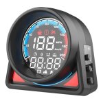Noir - altimètre de voiture universel à écran hud tingaltimètre de bord conduite sûre automatique 5 - ... Noir - altimètre de voiture universel à écran hud tingaltimètre de bord conduite sûre automatique 5 - ...