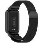 Noir - bracelet de montre milanais pour xiaomi band 9 active / redmi band 3