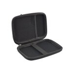 Noir �tui de transport pour disque dur externe portable - convient � wd western digital seagate samsung ...