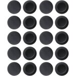 Noir mousse coussinets oreilletteshousses en �ponge pour casque dordinateurcoussinets mousse pour ecouteurs ...