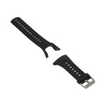 Noir silicone bracelet de montre connectée pour sport bandoulière pour suunto ambit série 1 - 2 - 3 Noir silicone bracelet de montre connectée pour sport bandoulière pour suunto ambit série 1 - 2 - 3