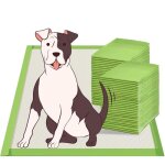 Nomipaw 10pcs tapis educateurs pour chien 70x85cm 6couches de protection extra pais super absorbants ...