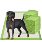 Nomipaw 30pcs tapis educateurs pour chien 70x85cm 6couches de protection extra pais super absorbant ...