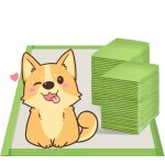 Nomipaw 50pcs tapis educateurs pour chien 56x56cm 6couches de protection extra pais super absorbant ...