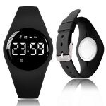 Non connect�e podom�tre montres sans app montre rechargeable � dur�e de vie de la batterie de 20 jours ...